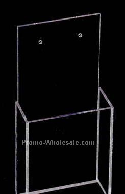 Acrylic Wall Mounting Holder/ Rack (4-1/2"x8-3/4"x2-1/4")