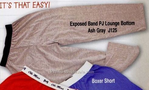 Adult Cotton Sheeting Lounge Bottom Pants (3xl)