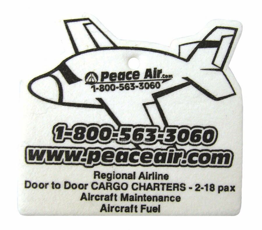 Air Freshener - Airplane (Full Color)