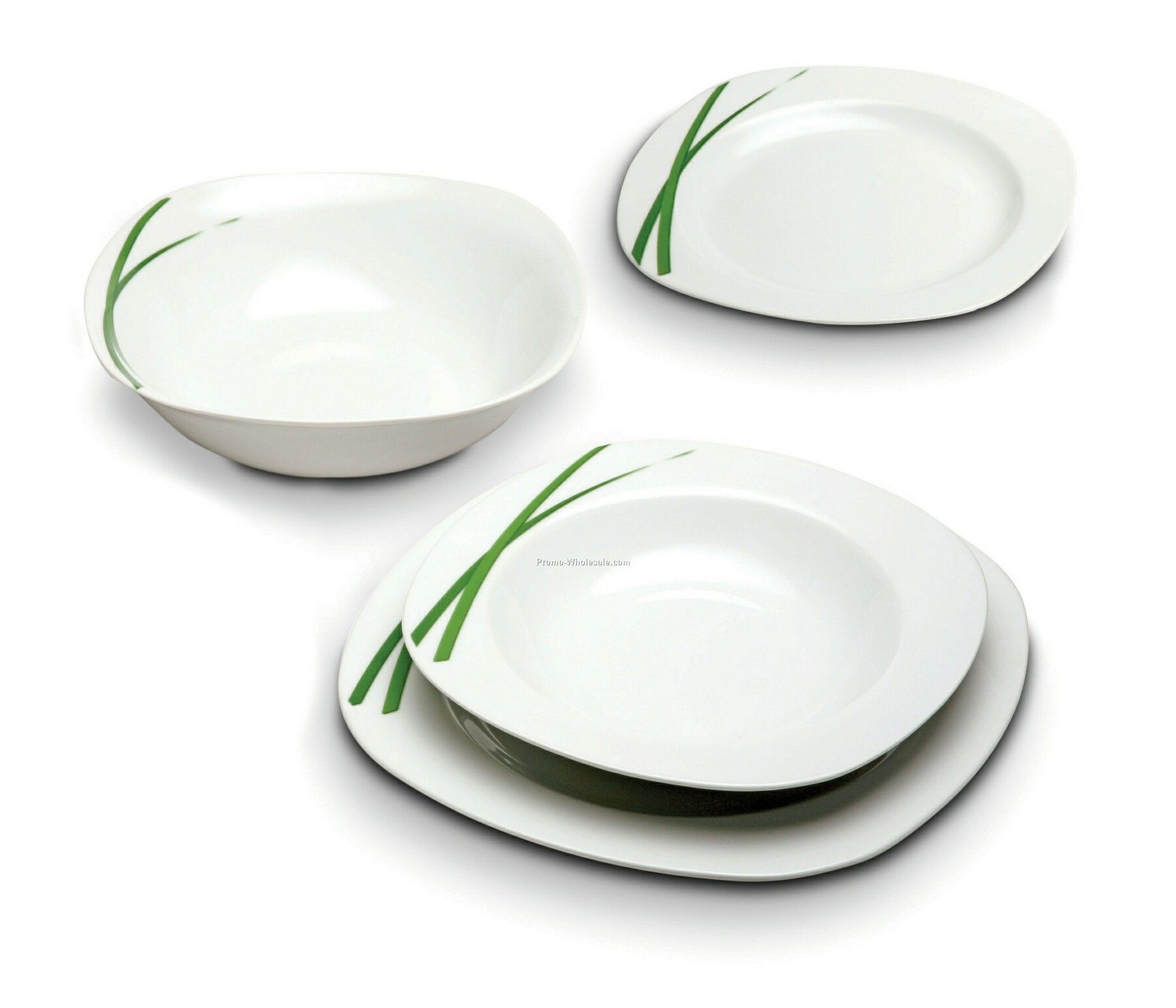 Bamboo Dinner Set (19 Pieces)