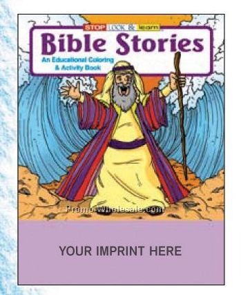 Bible Stories Coloring Book Fun Pack