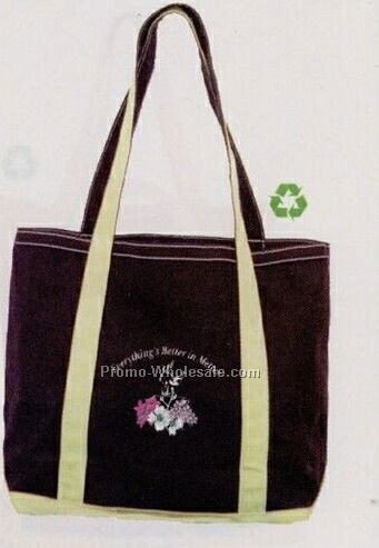 Black Tone Canvas Tote Bag