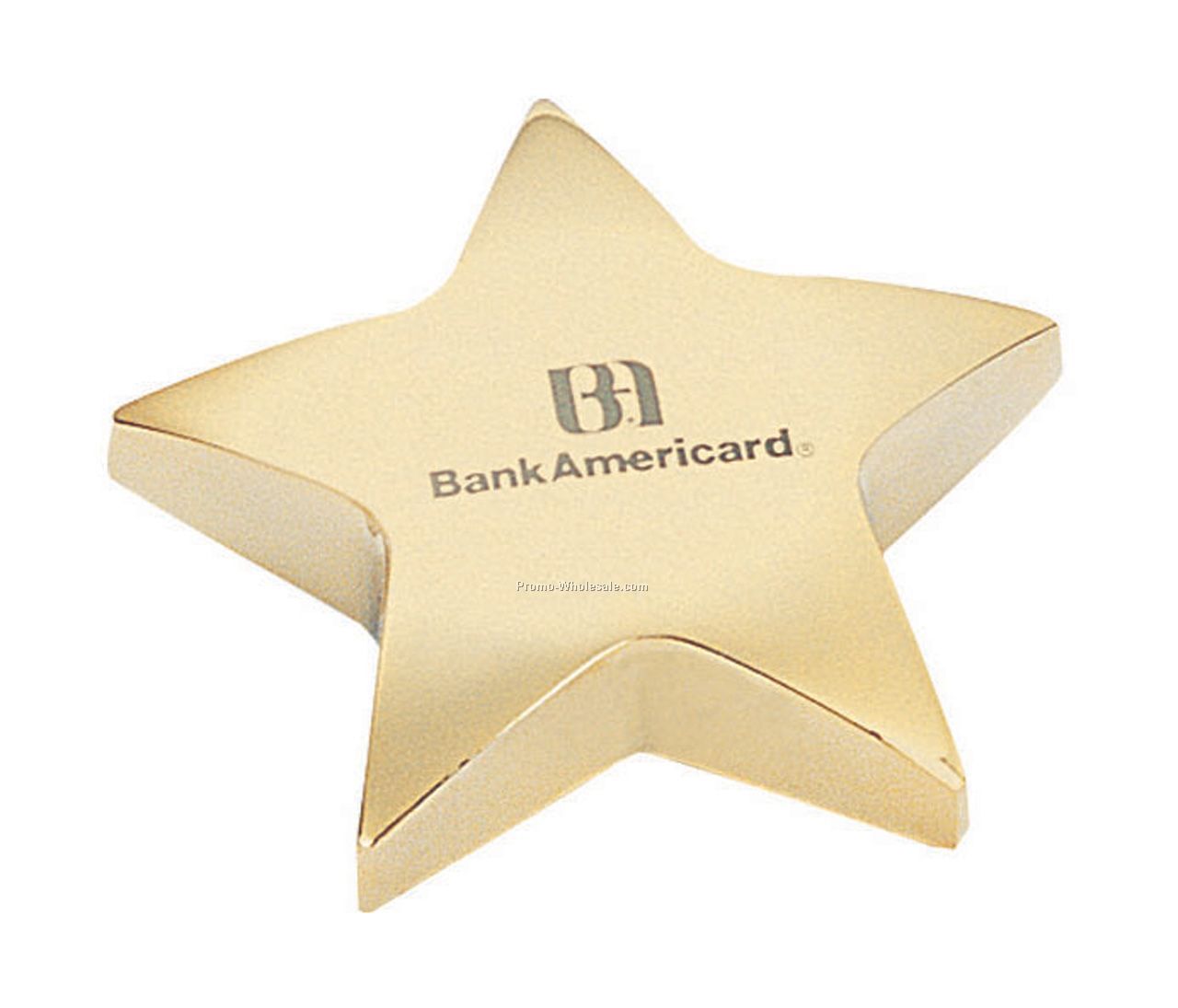 Brass Star Paperweight