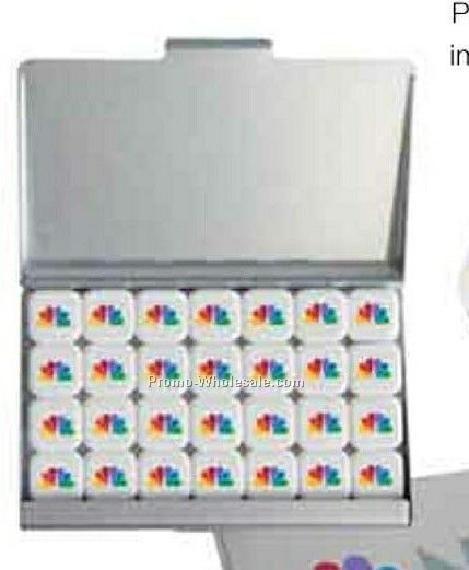 Business Card Case W/ 4 Color Process Printed Mints