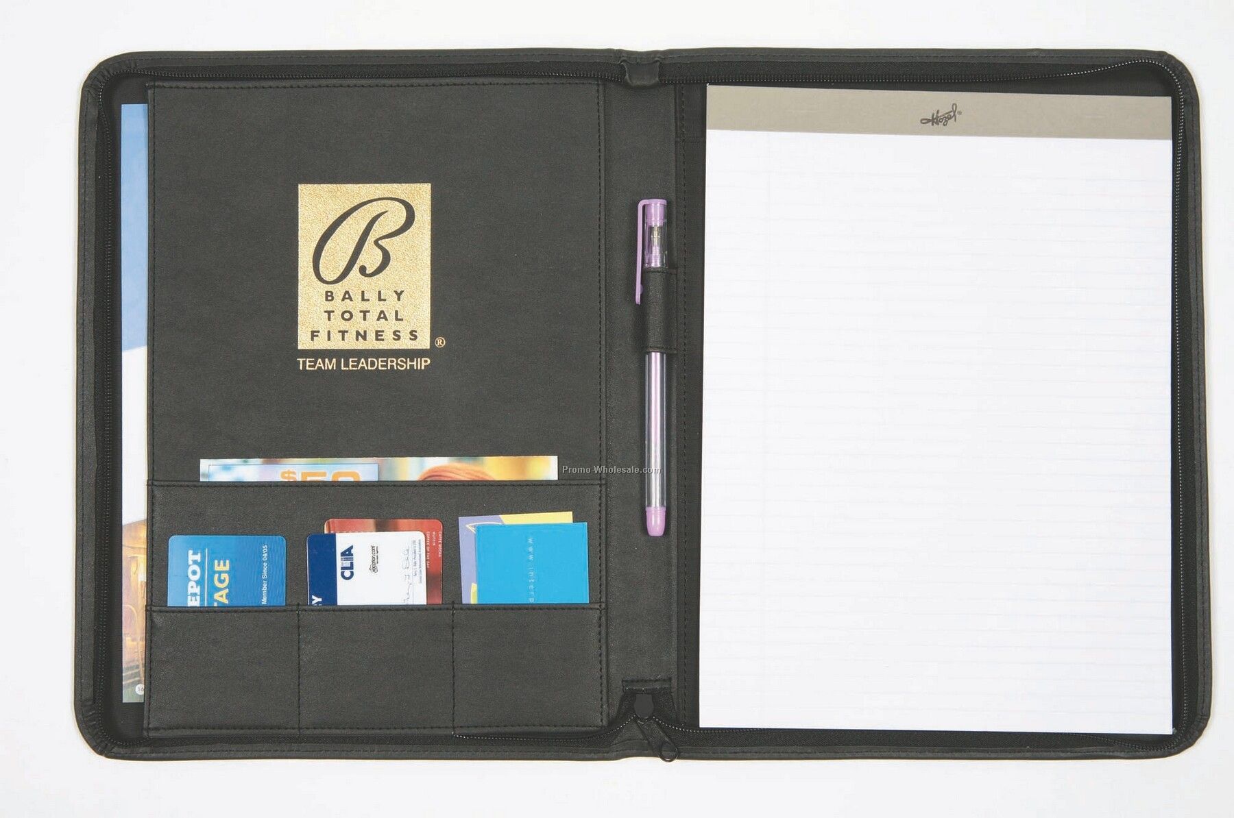 Business Essentials Zippered Padfolio