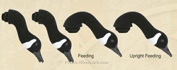 Canada Goose Decoy Flocked Head Kit - Feeding