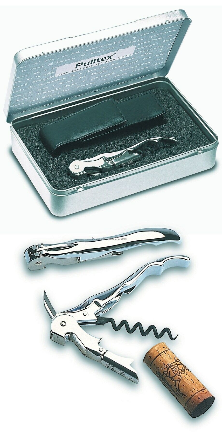 Classic Corkscrew With Leather Case
