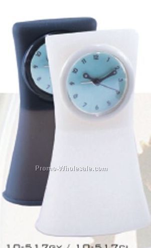 Clear Silicon Alarm Clock With Glow Dial