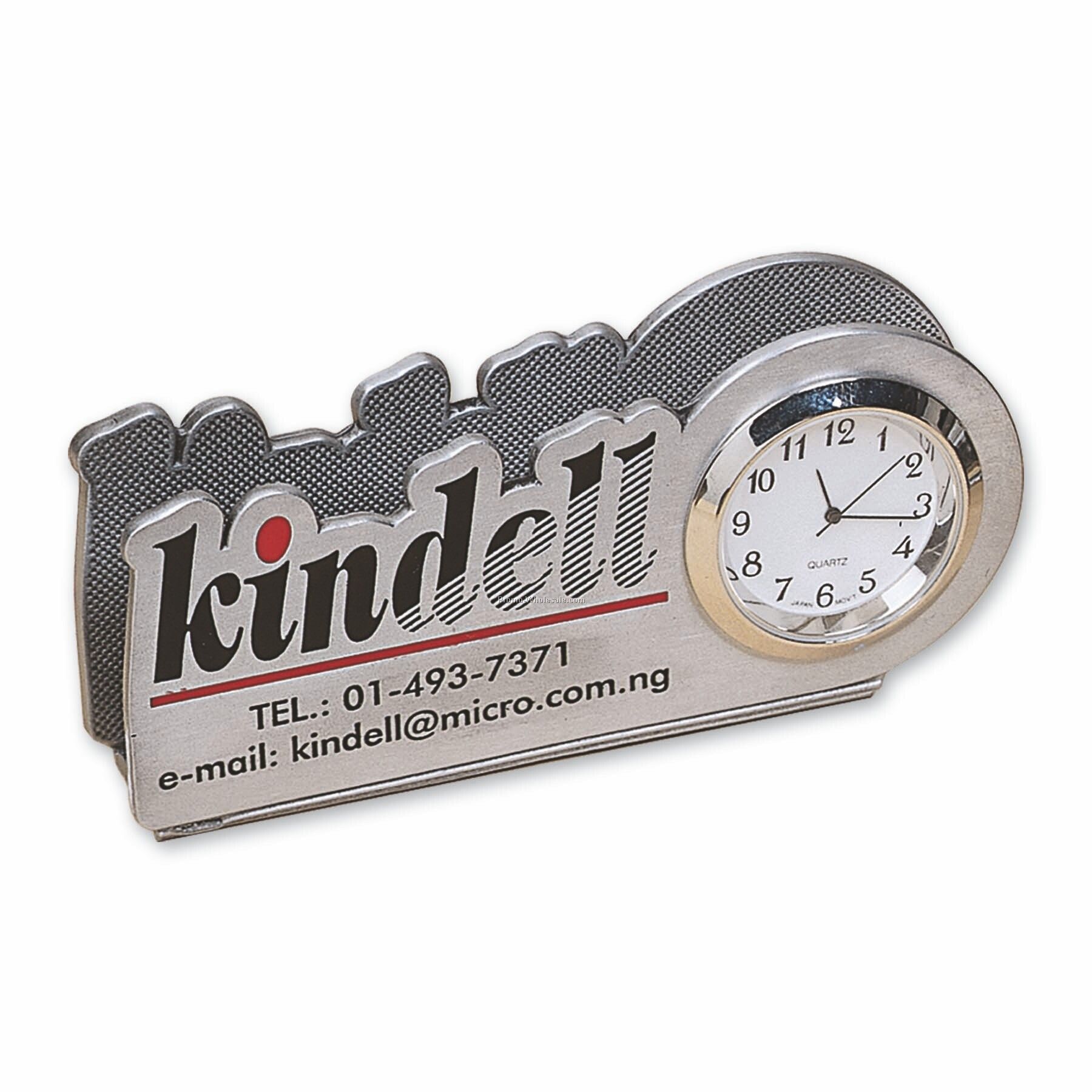 Cnij Desk Clocks & Business Card Holder