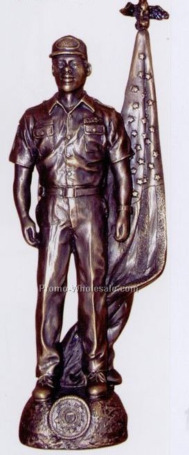 Coast Guard Figurine-antique Bronze