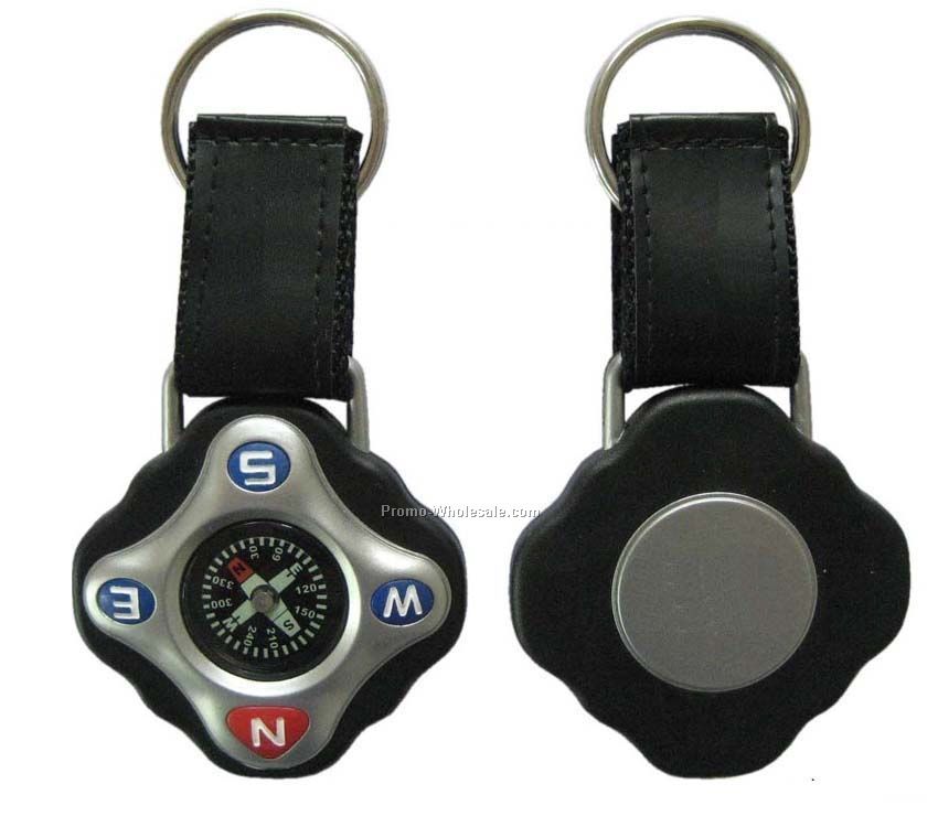 Compass Keychain