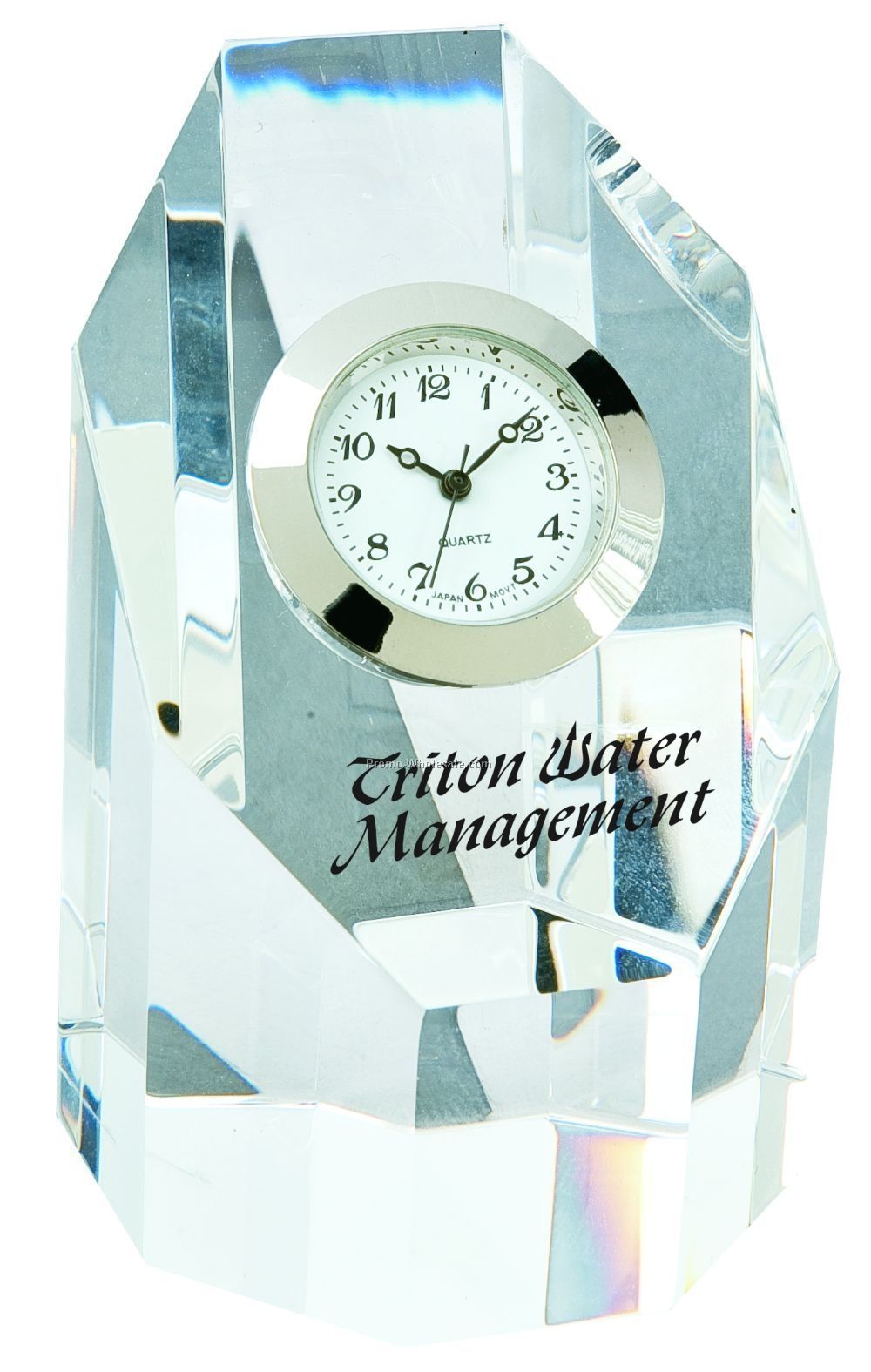 Crystal Geometric Clock