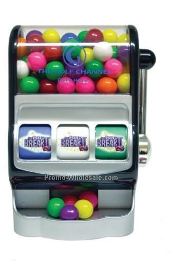 Custom Jackpot Candy Machine W/ Gumballs