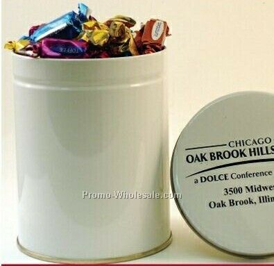 Custom Quart Tin Filled With Jolly Ranchers