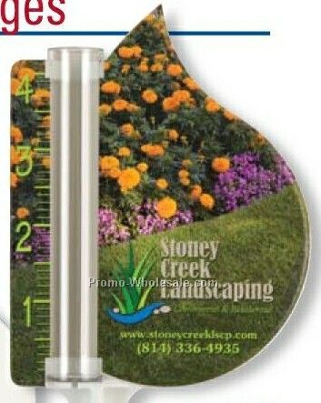 Dew Drop Rain Gauge (Full Color)