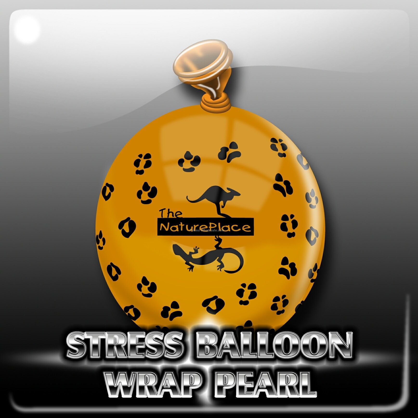 Double Strength Stress Balloon - Custom Wrap Pearl Colors