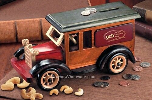 Extra Fancy Jumbo Cashews In 1939 Armored Car Bank