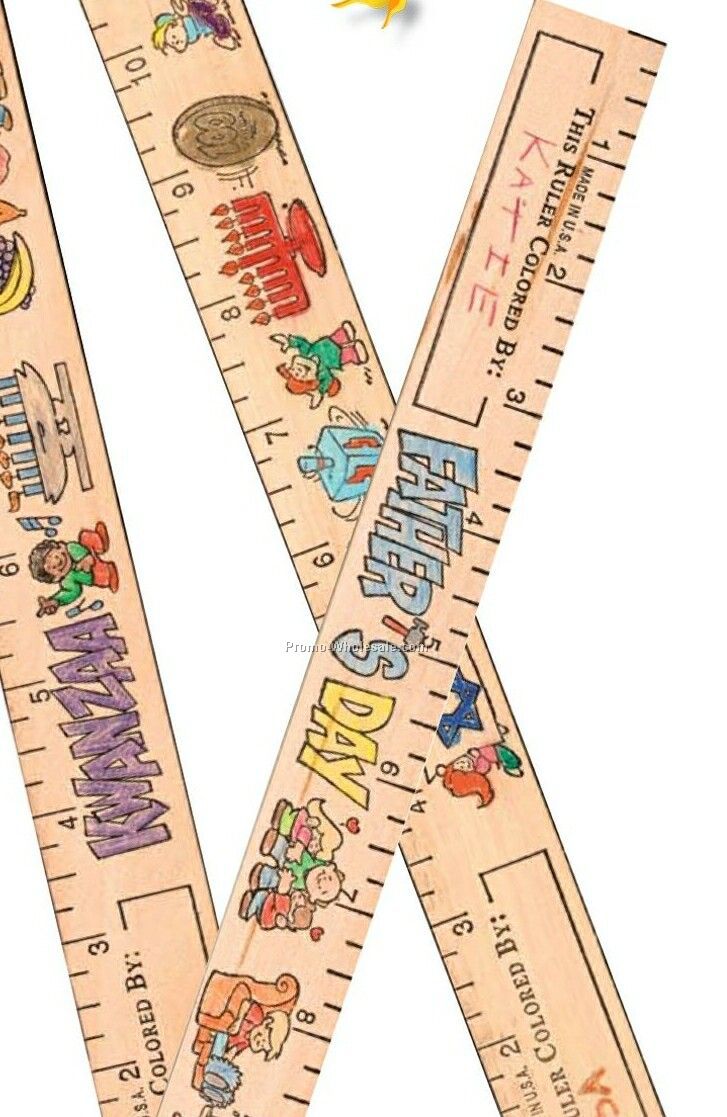 Falcon Color Me Ruler (5/32"x1-1/2"x6")