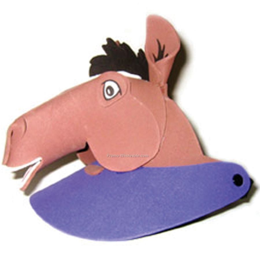 Foam Animal Sun Visor - Horse