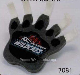 Foam Paw Cheering Mitt W/ Claws