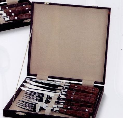 Fulton Steak Knife & Fork Set