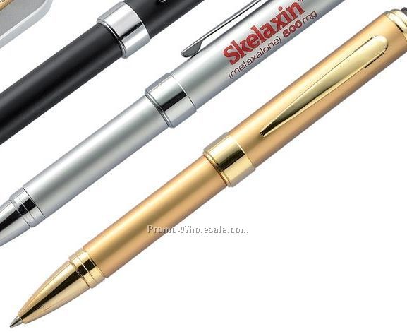 Gold Massager Twist-action Ballpoint Pen