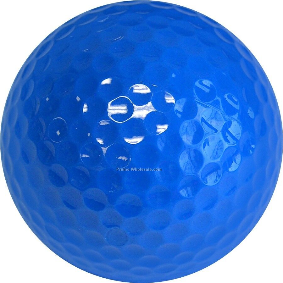 Golf Balls - Light Blue - Custom Printed - 2 Color - Bulk Bagged