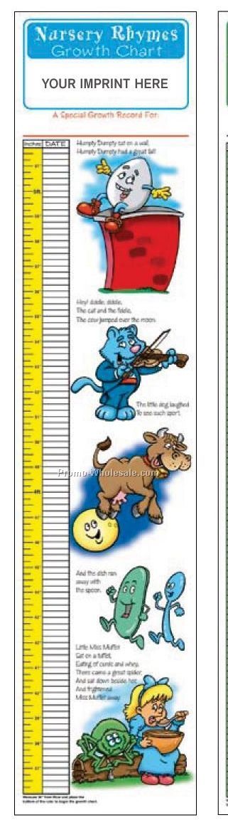 Growth Chart - Nursery Rhymes