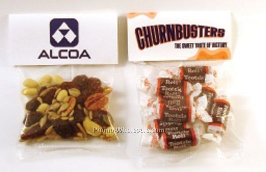 Header Card Packs Clear Cello Bag W/ 1 Oz. Candy Corn