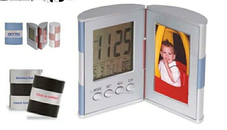 Illusion Series Clock/Photo Frame/Thermometer (1 Day Rush)