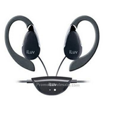 Iluv Lightweight Earphones W/ Earclip