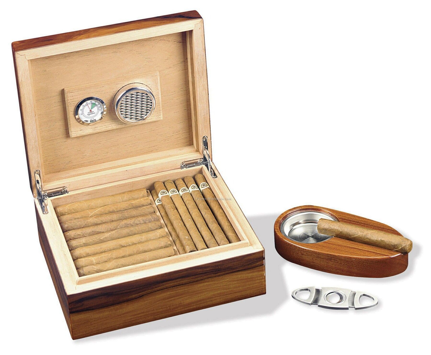 Jaffa Humidor Gift Set