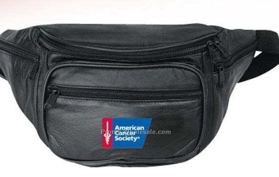 Large Leather Fanny Pack