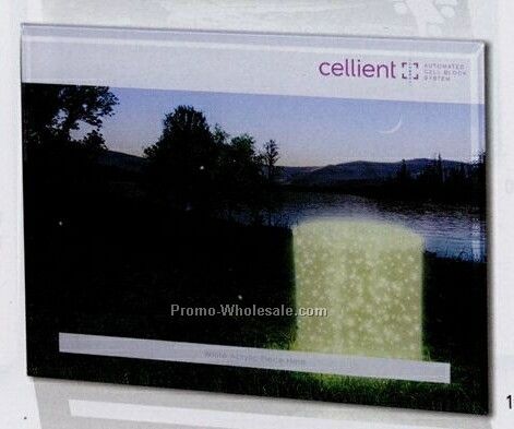 Large Spectra Lite Photoimage Plaque 1/4" Acrylic W/ Beveled Edge