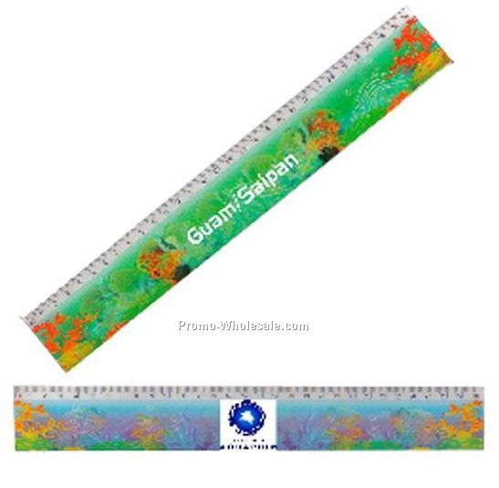 Lenticular 12" Ruler - Custom