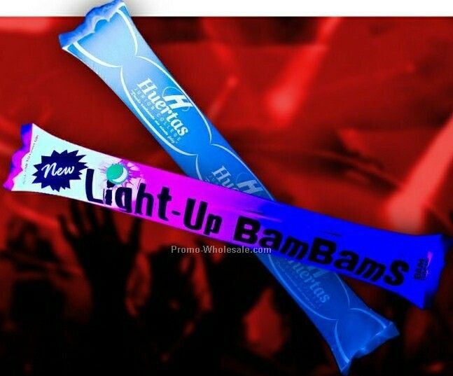 Light-up Bambams Inflatable Noise Makers - Singles - Super Saver