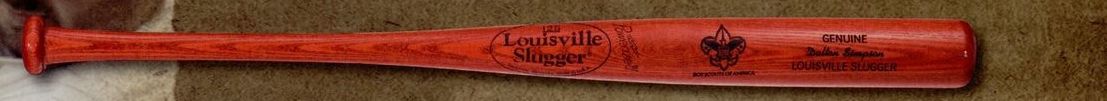 Louisville Slugger Youth Corporate Wood Bat (Wine Red/ Black Imprint)
