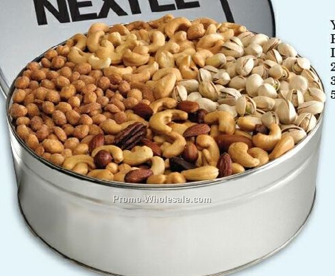 Medium 4-way Nut Tin (7-1/4"x2-5/8")