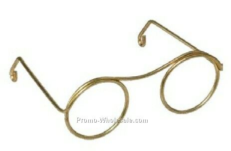 Medium Wire Rim Glasses Accessory Not Included W/Animal