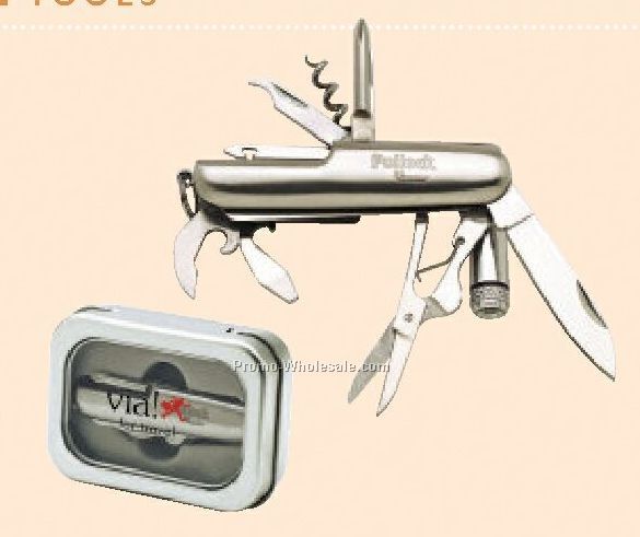 Multi Function Knife With Light