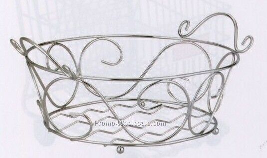 Oval Basket W Handles