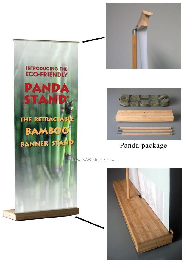 Panda Ecofriendly Retractable Banner Stand
