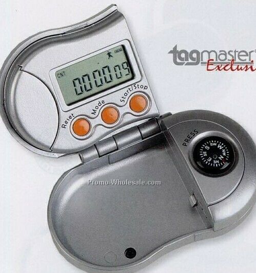 Pedometer W/ Compass (3 Day Shipping)