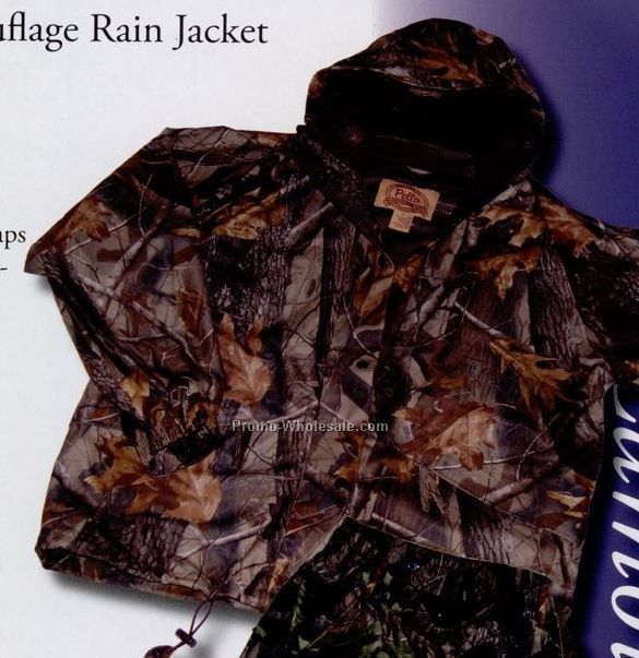 Pella's Realtree Hardwood Micro Warp Rain Jacket (S-xl)