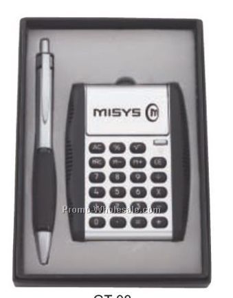 Pen & Pop Up Calculator Set