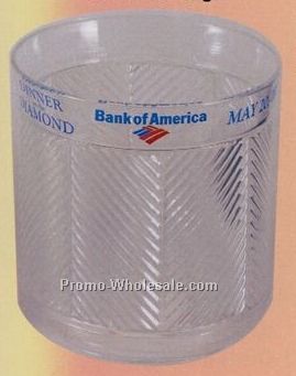 Plastic Chevron Ice Bucket