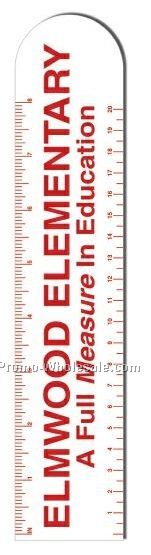 Plastic Ruler / Bookmark (9-3/4"x2")
