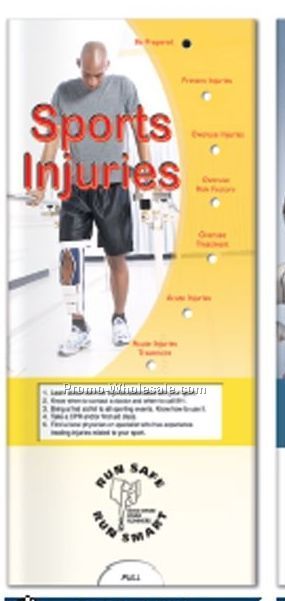 Pocket Slider Chart (Sports Injuries)