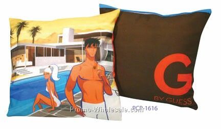 Polyester And Cotton Sublimated Pillow (Usa)