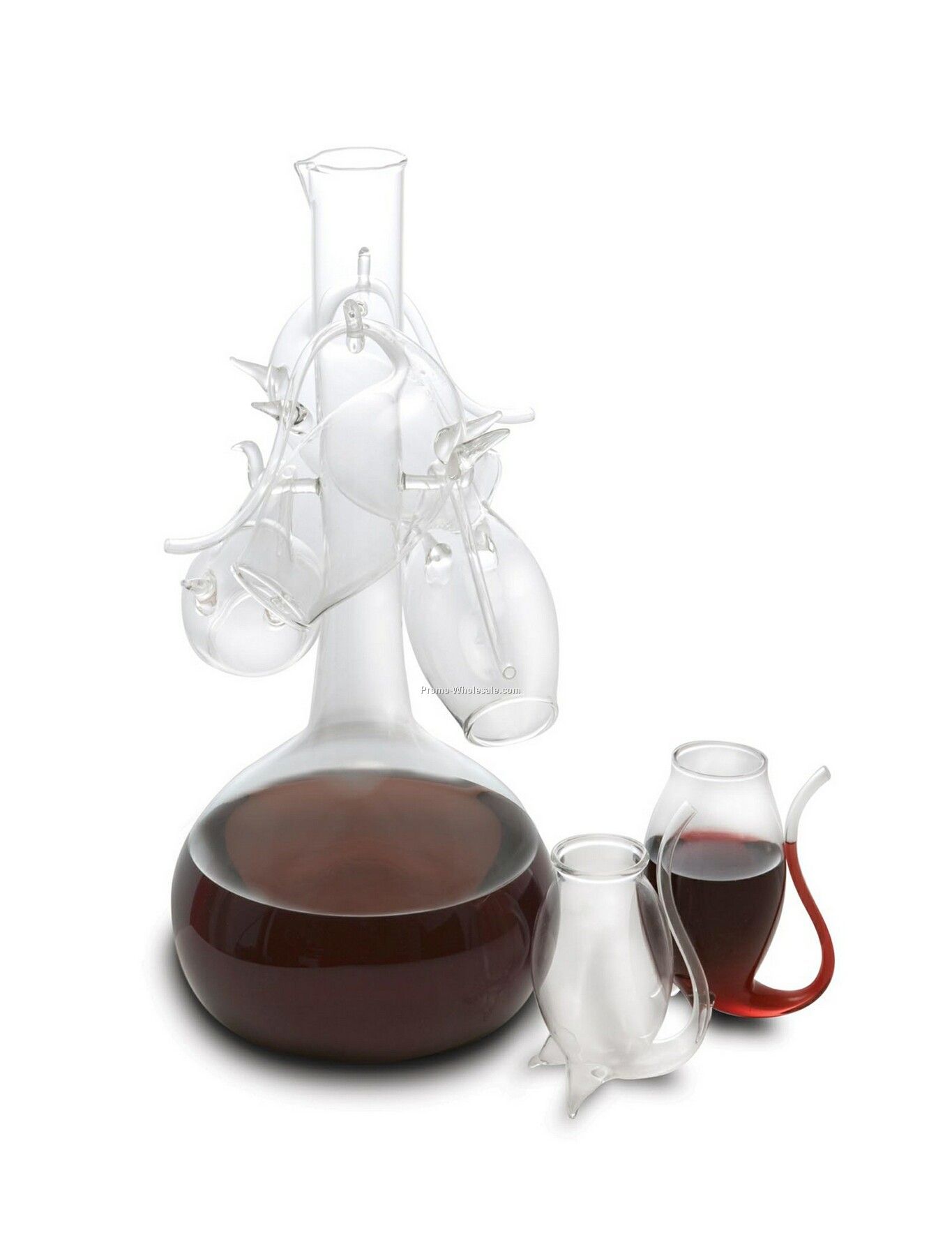 Porto Decanter With Glasses